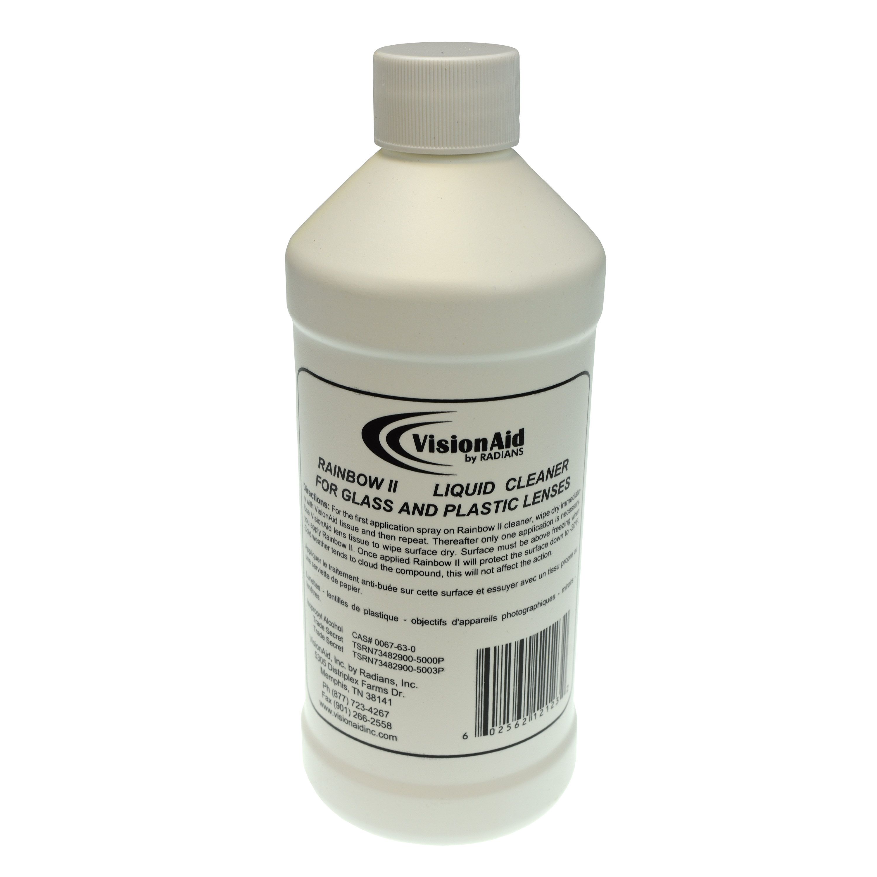 Lens Cleaning Liquid - 16 oz w/Twist Off Cap - Lens Cleaning Tissue/Liquid